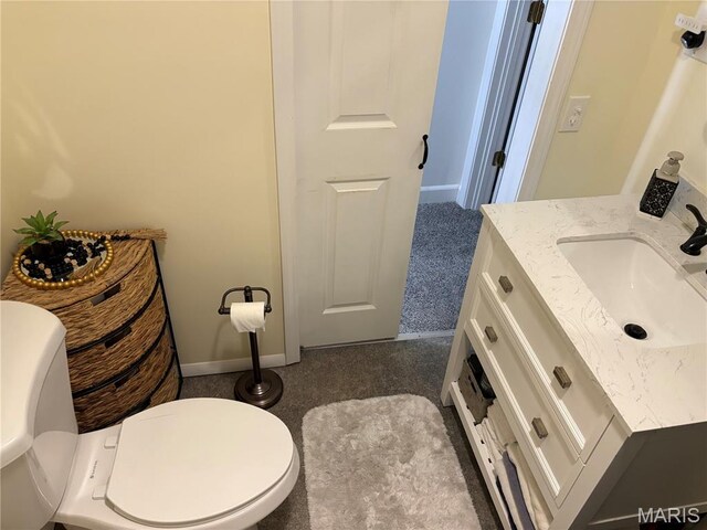 422 W Dover St, Monroe City, MO 63456 - bathroom with toilet and vanity