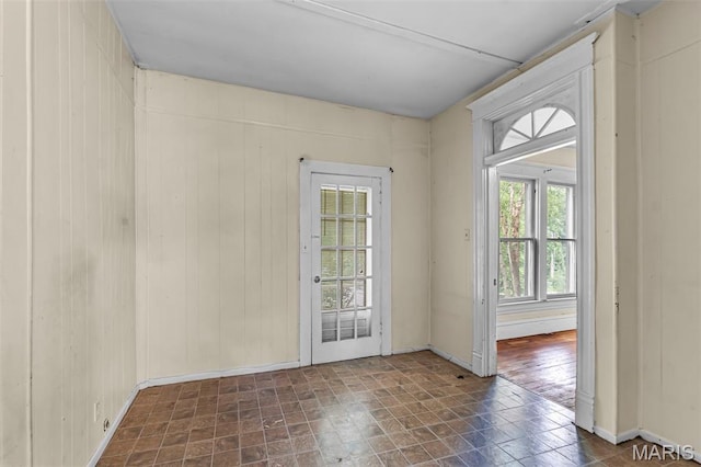 325 N Lorimier St, Cape Girardeau, MO 63701 - spare room with wood walls