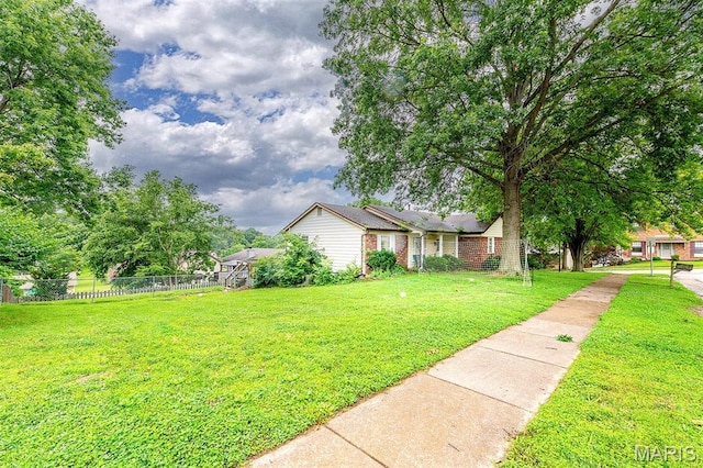 6048 La Chateau Ct, Saint Louis, MO 63129 - view of front of home featuring brick siding