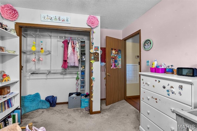 1802 Old Cape Rd, Jackson, MO 63755 - bedroom with carpet and a textured ceiling