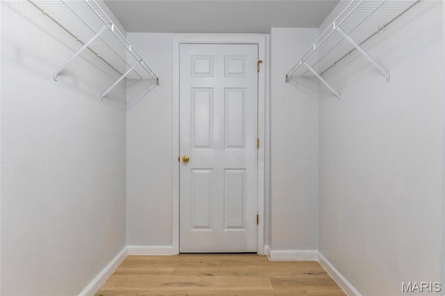 1924 Greenglen Dr Unit 102, Kirkwood, MO 63122 - walk in closet with light wood-style floors