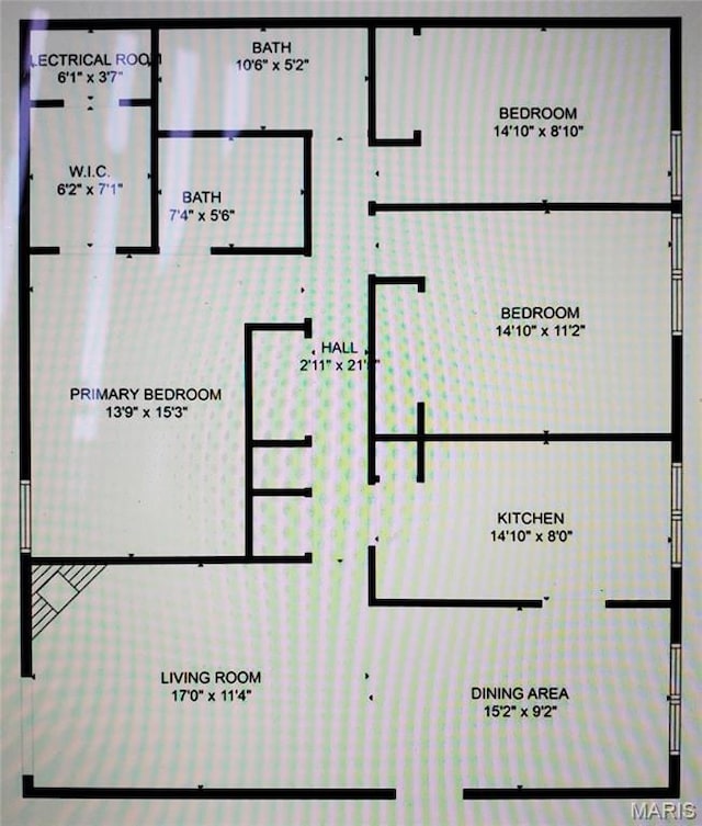 1924 Greenglen Dr Unit 102, Kirkwood, MO 63122 - view of property floor plan