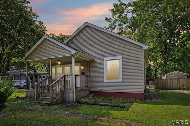 410 W Easton St, Gillespie, IL 62033 - bungalow with covered porch