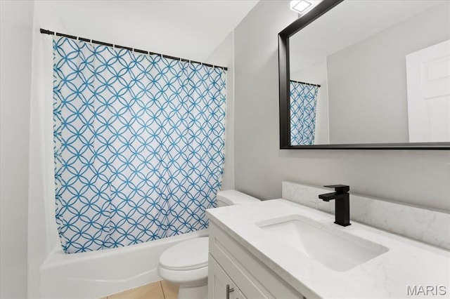 209 Monica Dr, Saint Louis, MO 63127 - full bathroom featuring vanity and shower / bathtub combination with curtain