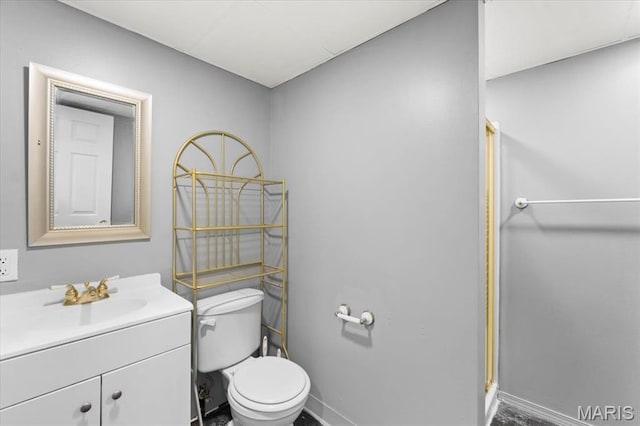 209 Monica Dr, Saint Louis, MO 63127 - bathroom featuring vanity and a shower stall