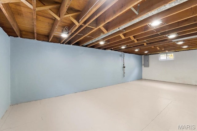 209 Monica Dr, Saint Louis, MO 63127 - basement with electric panel
