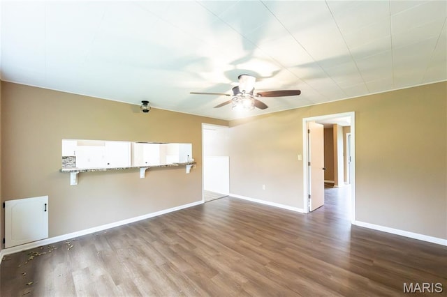 21 Mcfarland Dr, Rolla, MO 65401 - unfurnished room with wood finished floors and a ceiling fan