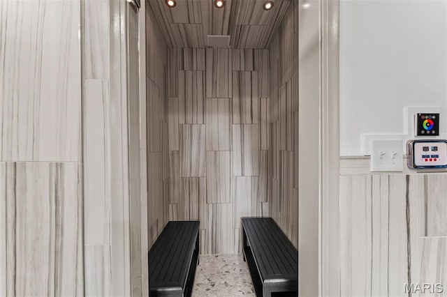 1259 Hampton Park Dr, Richmond Heights, MO 63117 - sauna featuring recessed lighting