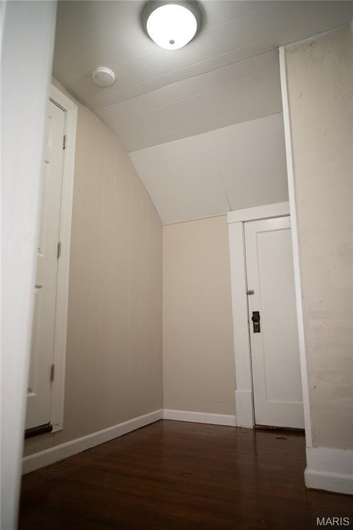 503 N Meramec St, St James, MO 65559 - additional living space featuring wood finished floors and lofted ceiling