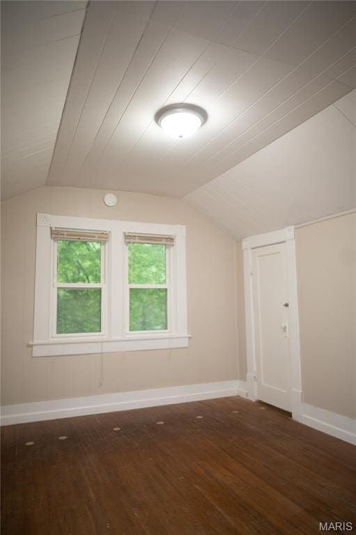 503 N Meramec St, St James, MO 65559 - additional living space with vaulted ceiling and hardwood / wood-style floors