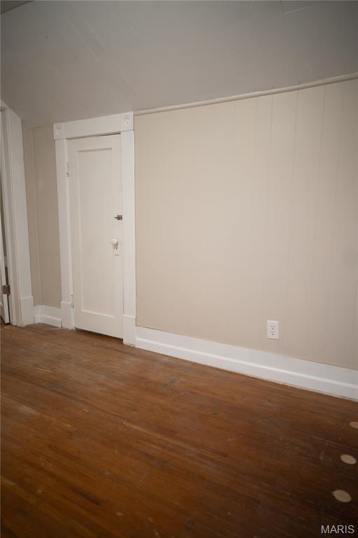 503 N Meramec St, St James, MO 65559 - spare room with wood finished floors and baseboards