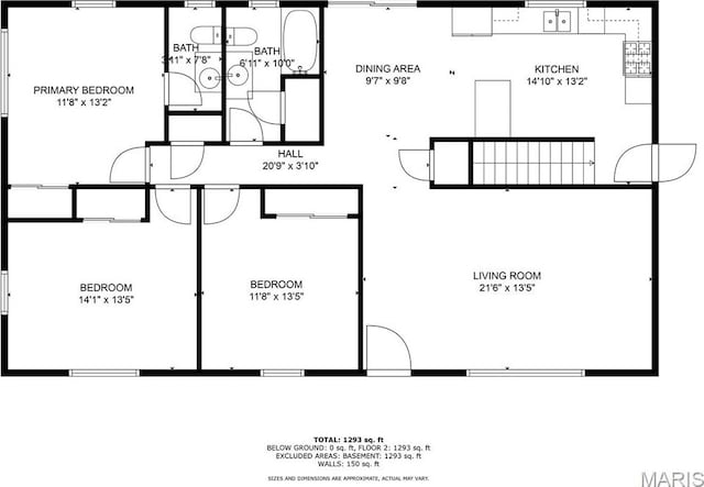 3120 Hawthorne Blvd, Alton, IL 62002 - view of home floor plan