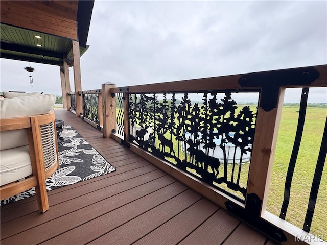 14005 Osage Dr, New London, MO 63459 - view of deck