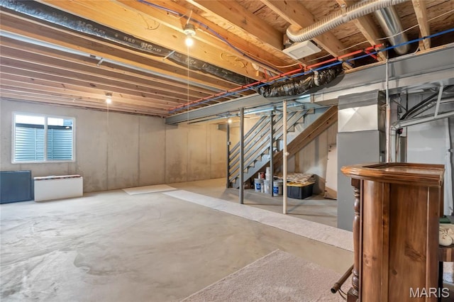 130 Baycrest Ct, Saint Charles, MO 63301 - basement with stairway