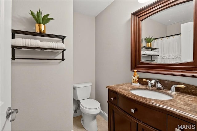 6521 Woodland Dr, Cedar Hill, MO 63016 - bathroom featuring vanity and tile patterned floors