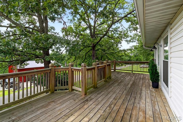 6521 Woodland Dr, Cedar Hill, MO 63016 - view of deck