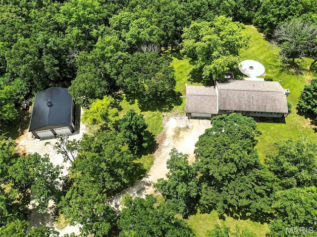 4472 Liberty Ridge Rd, De Soto, MO 63020 - view from above of property