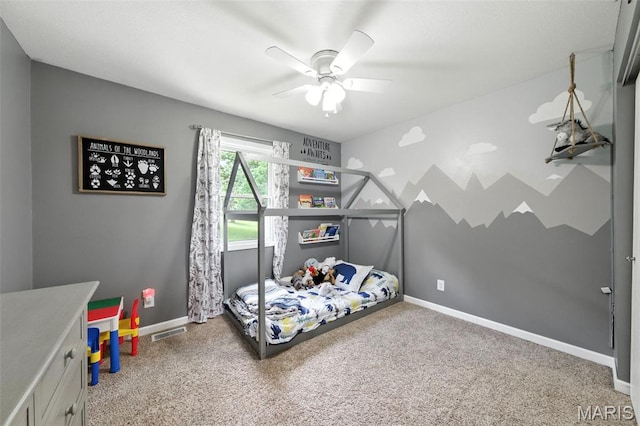 4472 Liberty Ridge Rd, De Soto, MO 63020 - bedroom featuring carpet floors and ceiling fan