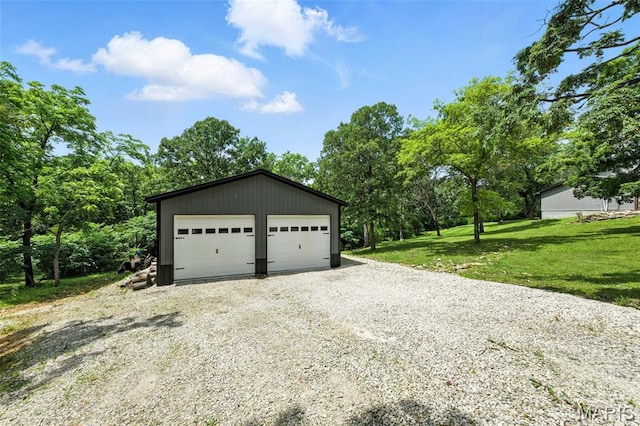 4472 Liberty Ridge Rd, De Soto, MO 63020 - view of detached garage