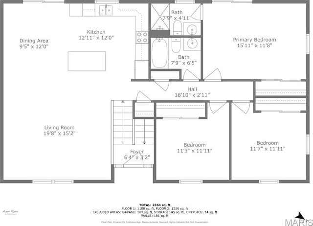 4472 Liberty Ridge Rd, De Soto, MO 63020 - view of room layout