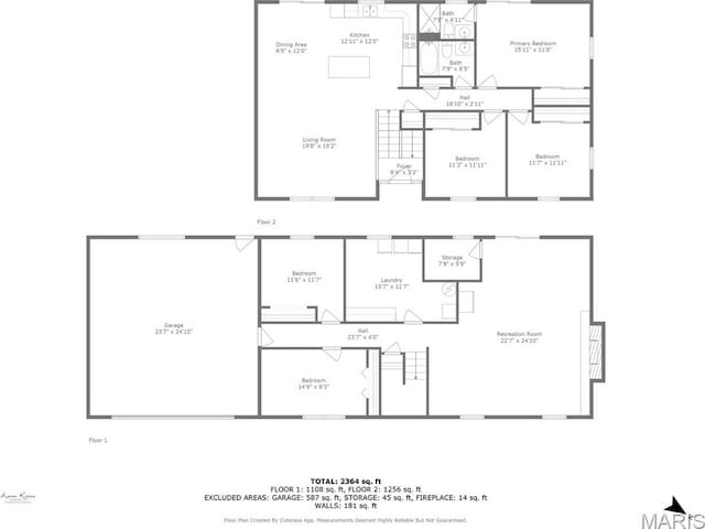 4472 Liberty Ridge Rd, De Soto, MO 63020 - view of property floor plan