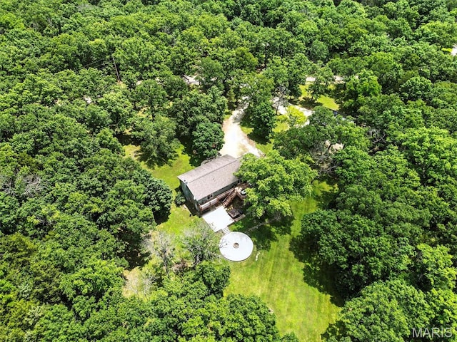 4472 Liberty Ridge Rd, De Soto, MO 63020 - aerial view of a forest