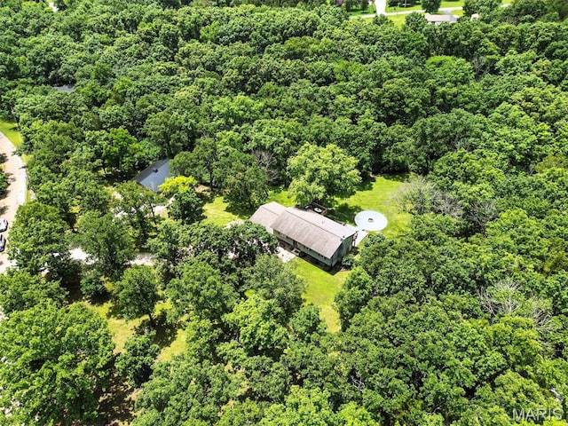 4472 Liberty Ridge Rd, De Soto, MO 63020 - drone / aerial view of a forest