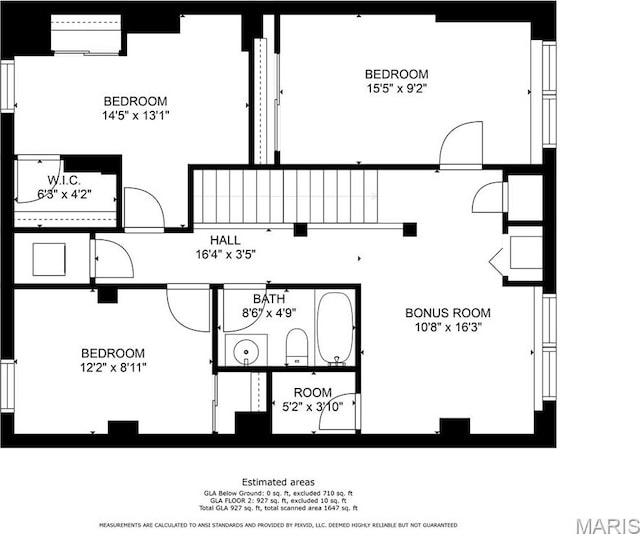 2205 S 11th St, Saint Louis, MO 63104 - view of property floor plan