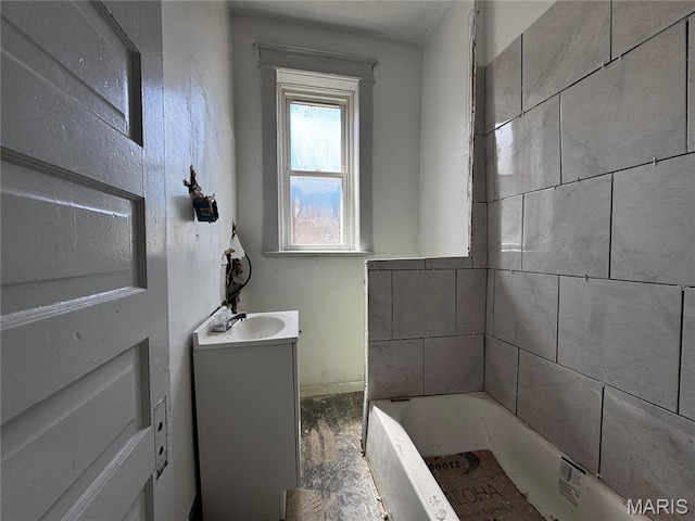 3929 Pennsylvania, Saint Louis, MO 63118 - bathroom with vanity and a tub to relax in