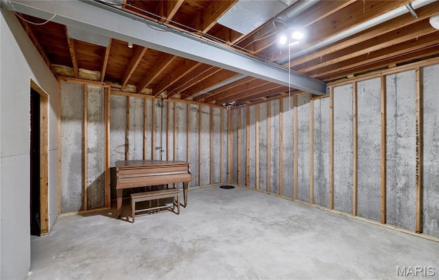 3989 Kim Kelly Dr, Harvester Township, MO 63304 - view of unfinished basement