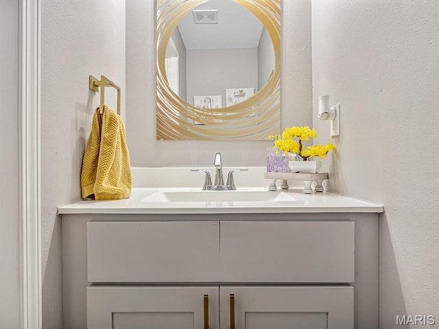 1050 Creekside Dr, Waterloo, IL 62298 - bathroom featuring vanity