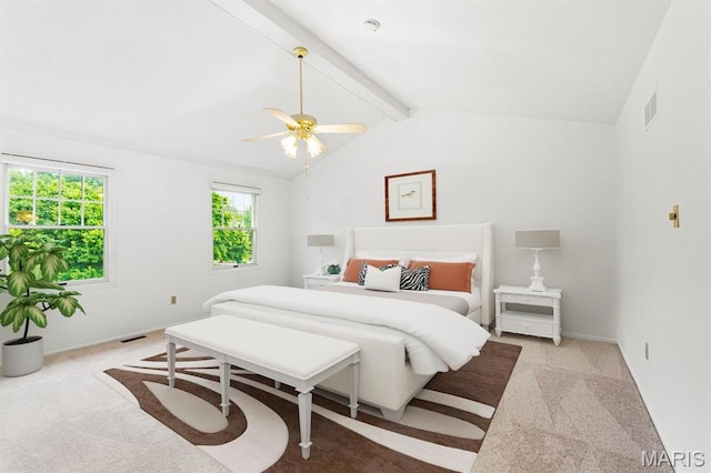 265 Timber Tree Ct, Wildwood, MO 63011 - bedroom with light colored carpet and ceiling fan
