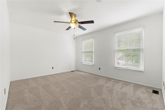 265 Timber Tree Ct, Wildwood, MO 63011 - empty room with ceiling fan and carpet