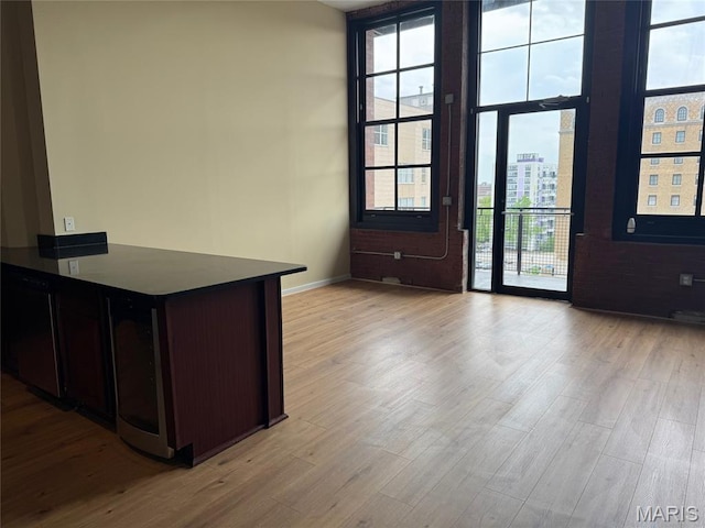 1520 Washington Ave Unit 617, Saint Louis, MO 63103 - unfurnished office featuring light wood-type flooring and baseboards