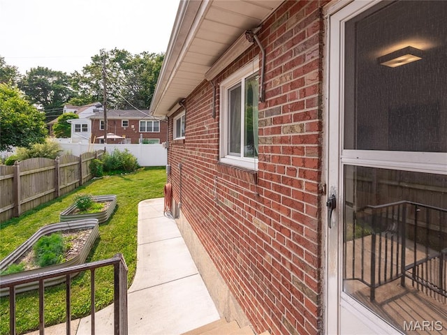 6417 Ruth Dr, Saint Louis, MO 63116 - view of side of property with brick siding