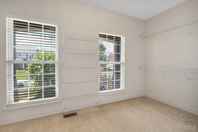 714 Oriental Lily Dr, Ofallon, MO 63366 - spacious closet with carpet flooring