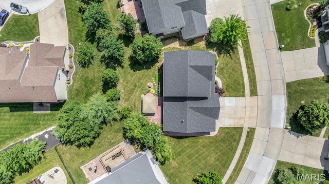 714 Oriental Lily Dr, Ofallon, MO 63366 - bird's eye view