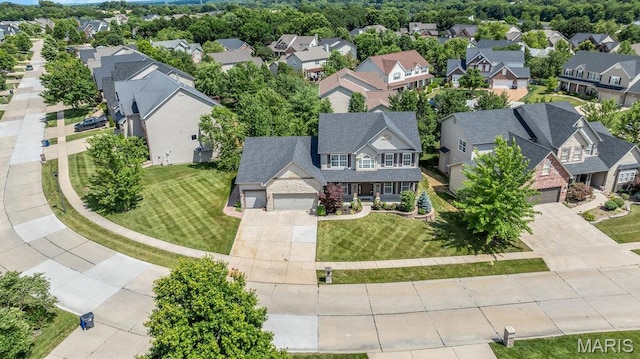 714 Oriental Lily Dr, Ofallon, MO 63366 - aerial perspective of suburban area