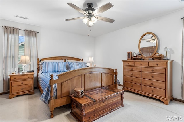 24 Adventura Dr, Festus, MO 63028 - bedroom featuring light carpet and a ceiling fan