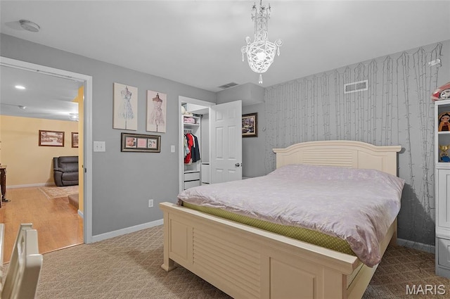 2235 Arnold Palmer Dr, Belleville, IL 62220 - bedroom with a spacious closet and a closet
