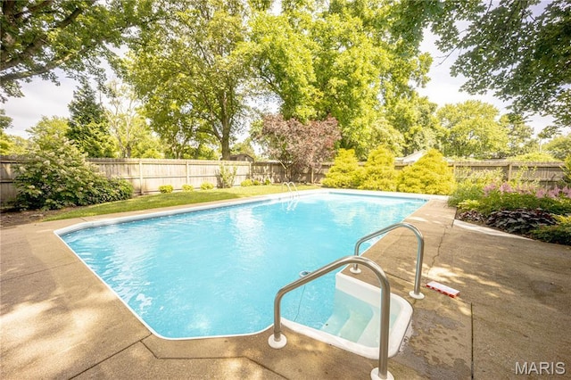 1615 Duncan Ave, Swansea, IL 62226 - view of pool with a fenced backyard and a patio area
