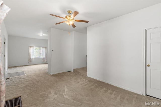 224 E Velma Ave, Lemay Township, MO 63125 - carpeted empty room featuring ceiling fan and baseboards