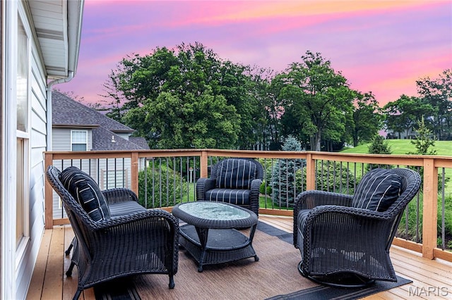 851 Whitmoor Dr, Weldon Spring, MO 63304 - view of wooden deck