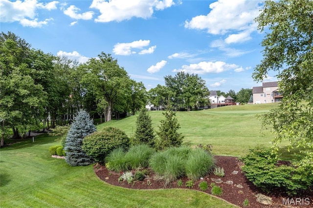 851 Whitmoor Dr, Weldon Spring, MO 63304 - view of grassy yard with view of golf course