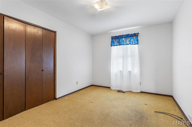 2844 Deborah Ann Dr, Arnold, MO 63010 - unfurnished bedroom featuring light colored carpet and a closet