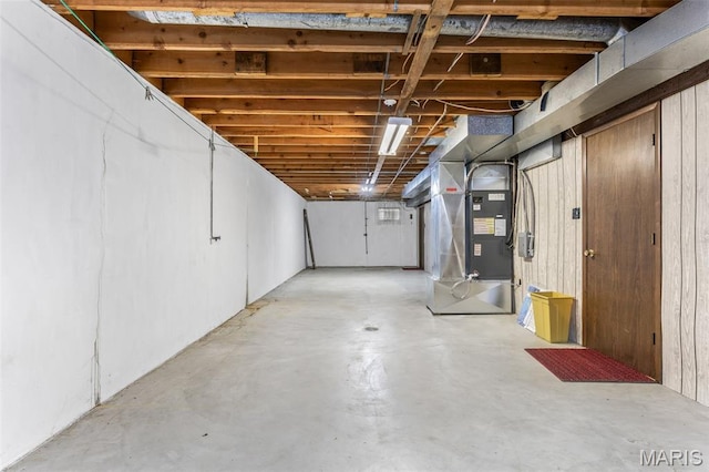 2844 Deborah Ann Dr, Arnold, MO 63010 - unfinished below grade area with heating unit