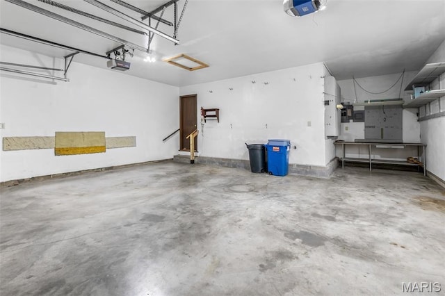 2844 Deborah Ann Dr, Arnold, MO 63010 - garage featuring a garage door opener