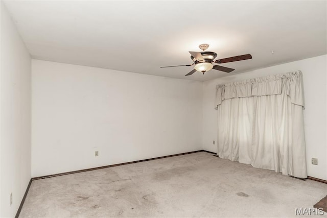 18 Novella Dr, Saint Peters, MO 63376 - carpeted empty room featuring ceiling fan and baseboards