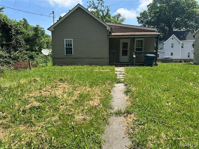1409 Monroe St, Alton, IL 62002 - view of front of home with covered porch