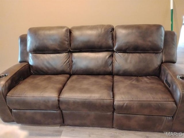 1107 Daffodil St, Sikeston, MO 63801 - living area with wood finished floors